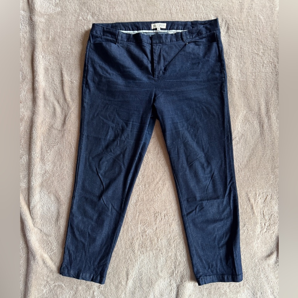 Eloquii Denim 18R - stretch, dark wash, EUC